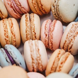 Vegan Beeren Macaron
