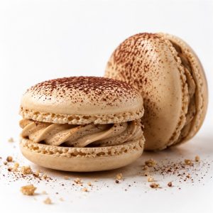 Cappuccino Macaron mit Kaffeecreme von Happy Macarons and Cookies