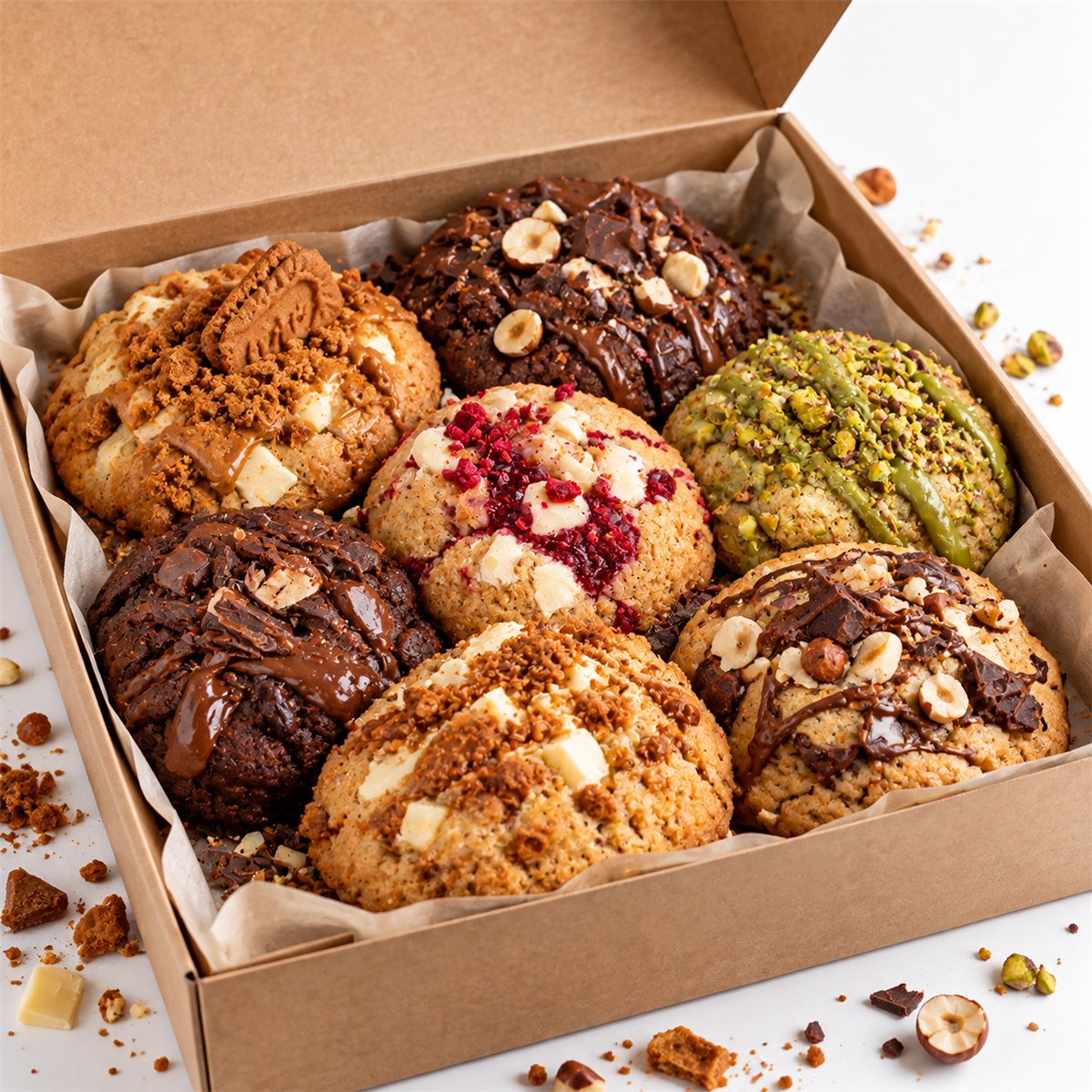 Happy Box mit handgemachten New York Cookies