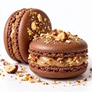 Ferrero Macaron von Happy Macarons and Cookies