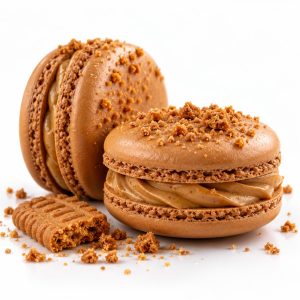 Lotus Biscoff Macaron von Happy Macarons and Cookies
