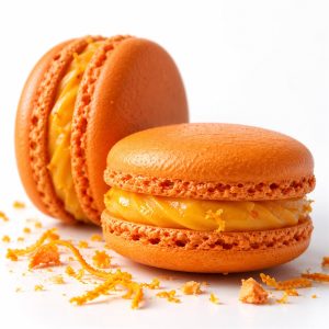 Orange Macaron von Happy Macarons and Cookies