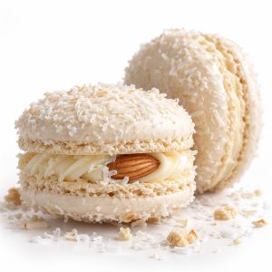 Raffaello Macaron von Happy Macarons and Cookies