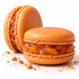 Würzige Aprikose Macaron von Happy Macarons and Cookies